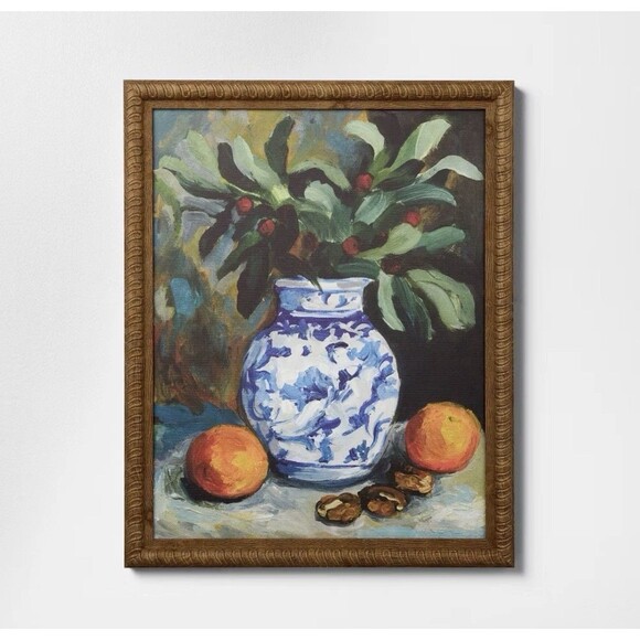 Other - 16x20 Ginger Jar Still Life Framed Wall Art Threshold Studio McGee NEW